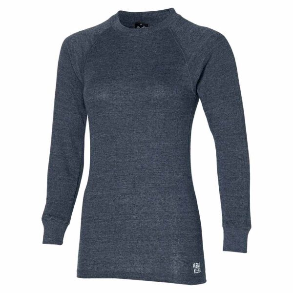 Heatkeeper Thermoshirt Lange Mouw Dames Comfort Antraciet Melange-XL