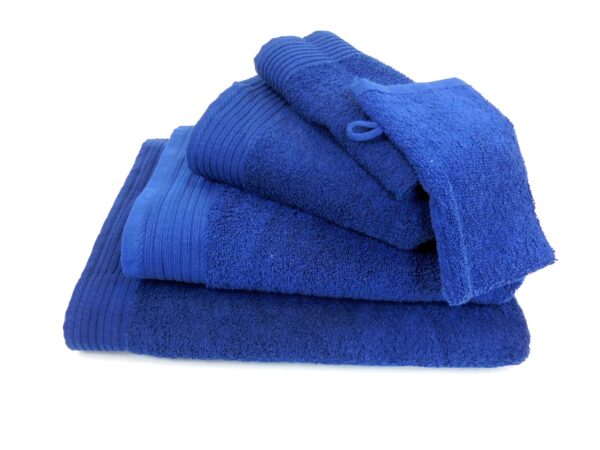 Deluxe pakket badtextiel 550 gram Donker blauw - 18 stuks