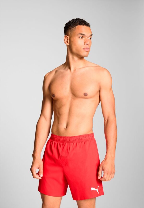 Puma Zwembroek Heren Mid Shorts Rood-M