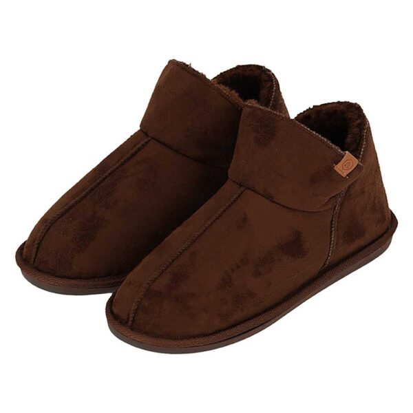 Apollo Pantoffels Heren Boots Suede Brown-43/44