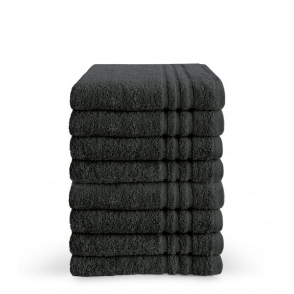 Byrklund Handdoek 50x100 cm 500gram Antraciet - 10 stuks