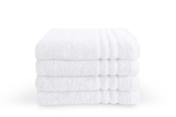 Byrklund Handdoek 50x100 cm 500gram Wit - 6 stuks