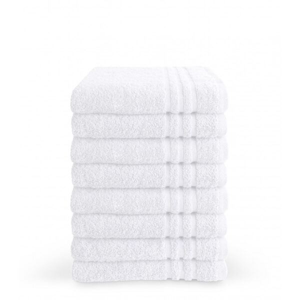 Byrklund Handdoek 50x100 cm 500gram Wit - 10 stuks