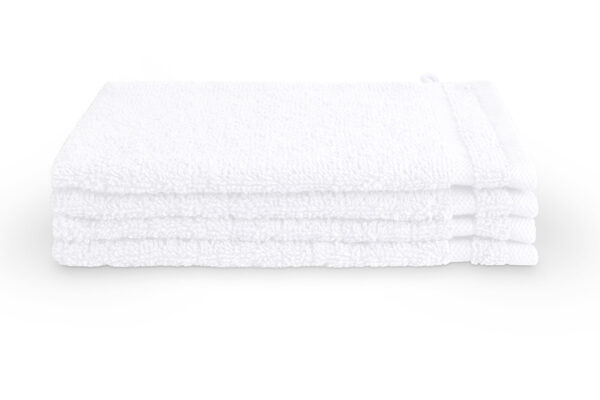 Byrklund Washand 16x21 cm 500gram Wit - 4 stuks