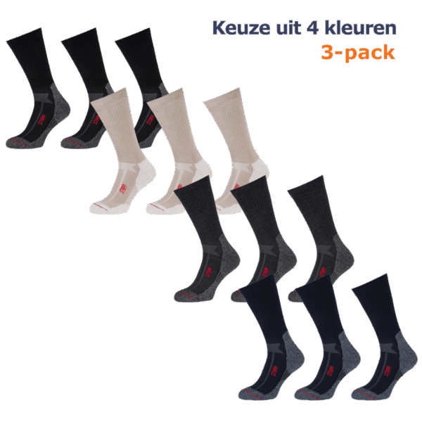 STAPP Wandelsokken Techno Boston All Season 3-pack Marine-35/38