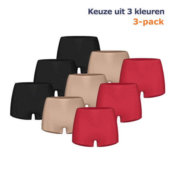 Ten Cate Secrets Short 3-pack Zwart-M