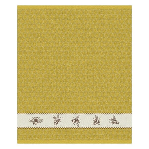 DDDDD Keukendoek Bees Geel