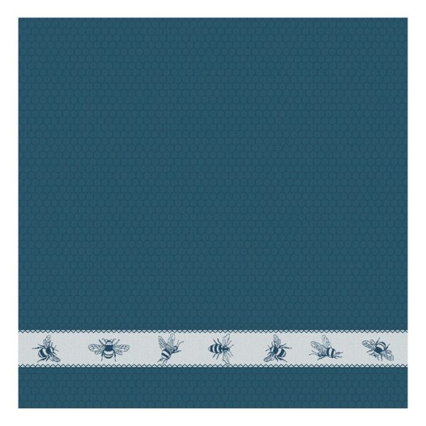 DDDDD Theedoek Bees Petrol