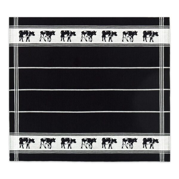 DDDDD Theedoek Koeien Zwart - 6 stuks