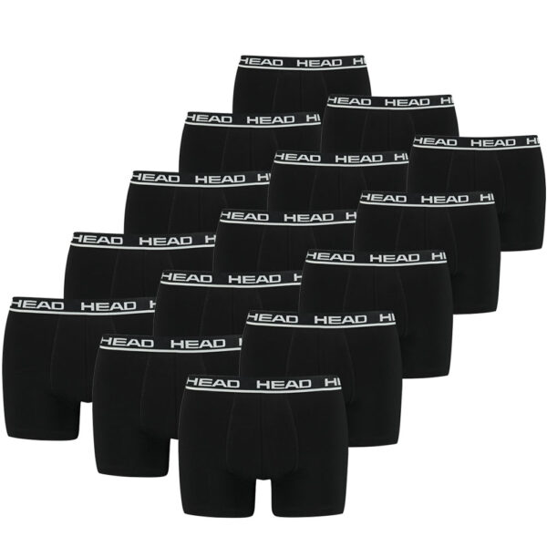 Head boxershorts black 15-Pack-S