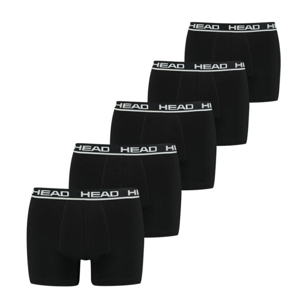 Head boxershorts black 5-Pack-M