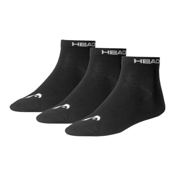 Head Quarter Sock Black 3-pack-35-38