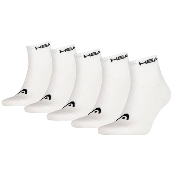 Head Quarter sokken 5-pack Wit-35/38