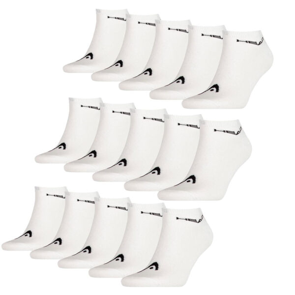 Head Sneaker sokken 15-pack Wit-39/42