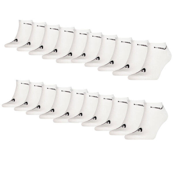 Head Sneaker sokken 20-pack Wit-43/46