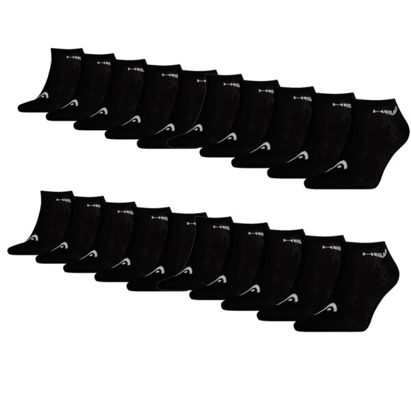 Head Sneaker sokken 20-pack Zwart-35/38