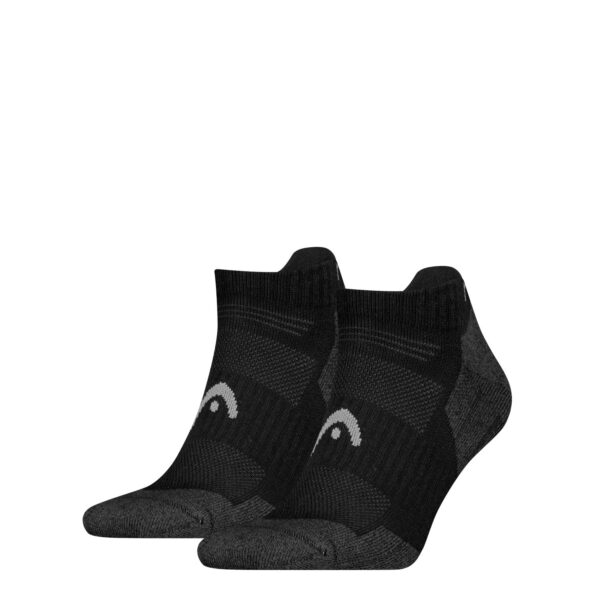 HEAD Wandelsokken All Climates Hiking Sneaker 2-pack Zwart-39/42