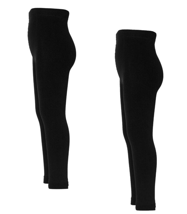 Heatkeeper Kinder Thermo Legging Basic 2-pack Zwart-92/98