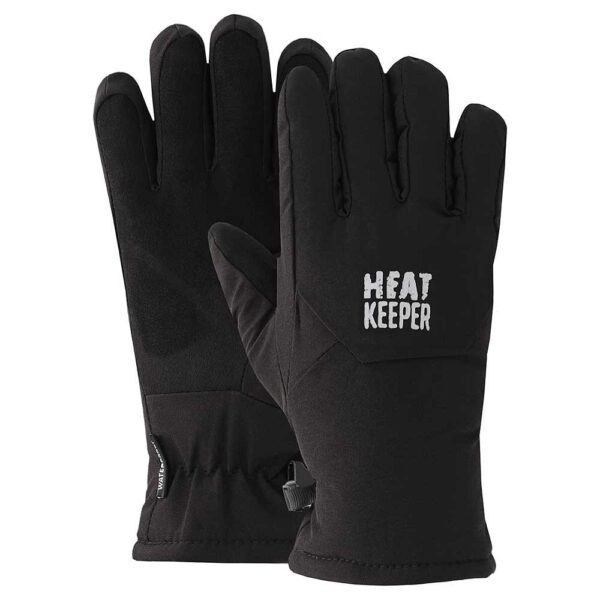 Heatkeeper Kinder Thermo Handschoenen Plus Zwart-5-8 jaar