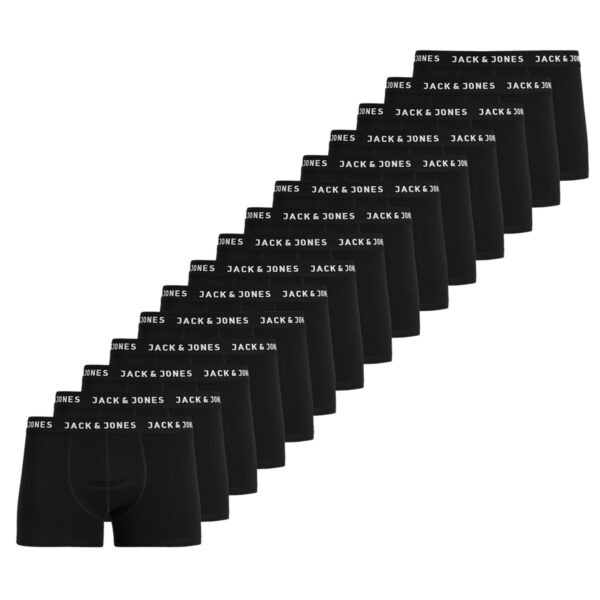 Jack & Jones Boxershorts JACHUEY Trunks 15-pack Zwart-M
