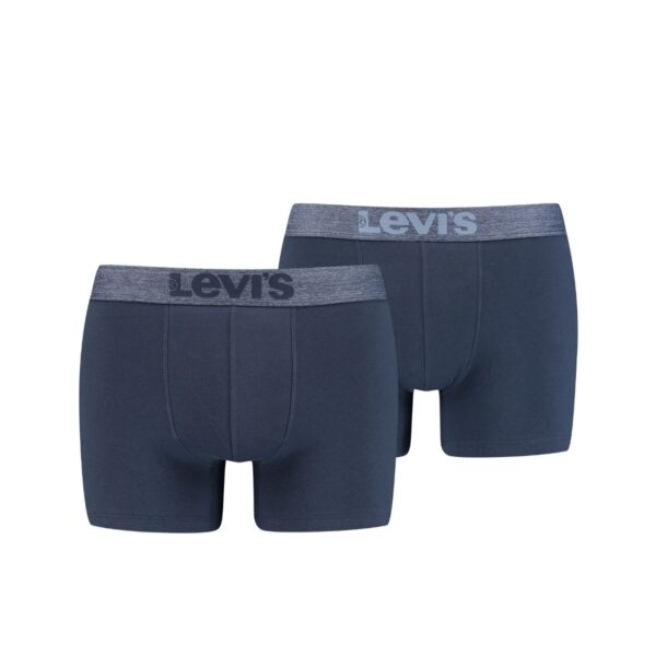 Levi's Boxershorts Melange WB Organic Cotton 2-pack Mood Indigo-XXL