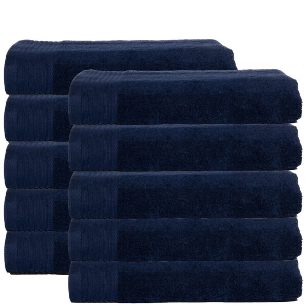 The One Badhanddoek 70x140 Navy 10 stuks