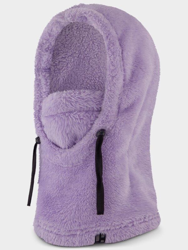 Poederbaas Balaclava Dames Fluffy Lila