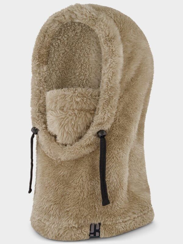 Poederbaas Balaclava Dames Fluffy Zand