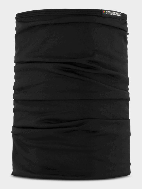 Poederbaas Nekwarmer Sport Zwart