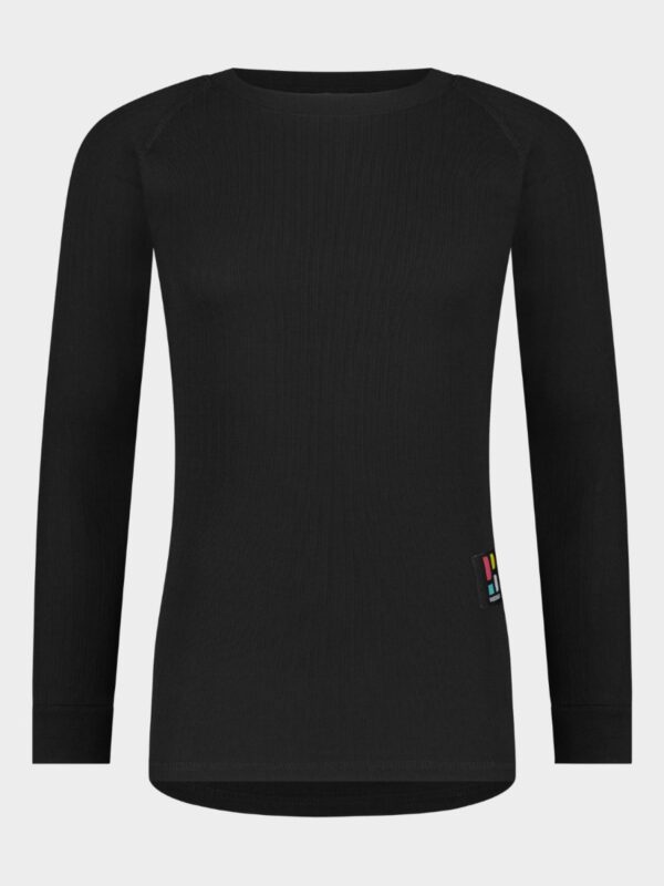 Poederbaas Thermoshirt Heren Pro Zwart-S