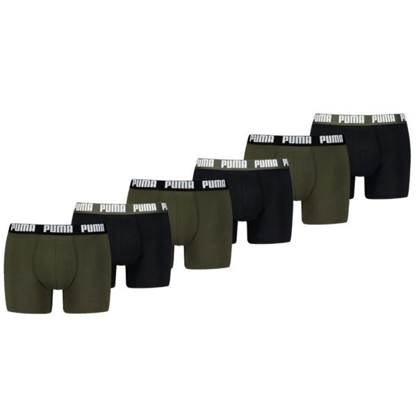 Puma Boxershorts Everyday Basic 6-pack Forest Night-L