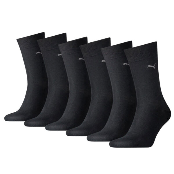 Puma Herensokken Zwart Classic 6-pack -43-46