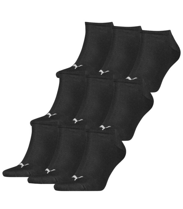 Puma sokken Sneaker Zwart 9-pack-35/38