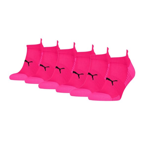 Puma Sport Cushioned Sneakersokken 6-pack Roze-35/38