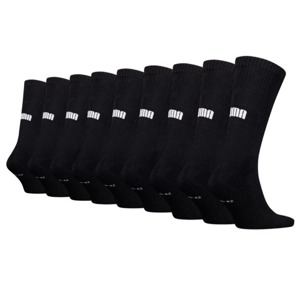 Puma Sportsokken Cushioned New Generation 9-pack Zwart-39/42