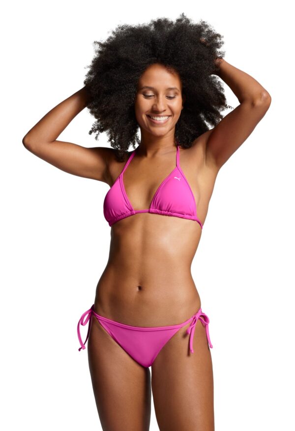 Puma Bikinibroekje Side Tie Neon Pink-XL