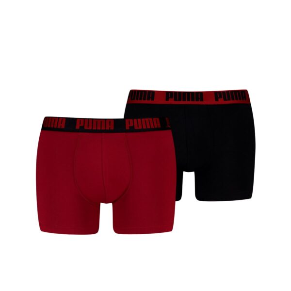 Puma Boxershorts Basic 2-pack Burgundy-M