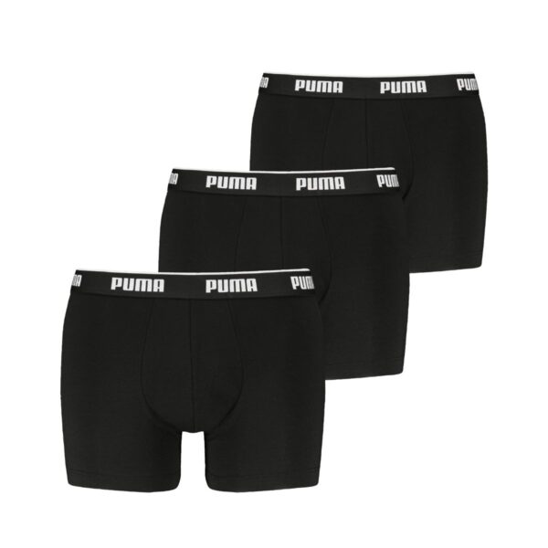 Puma Boxershorts Everyday 3-pack Black / Black-L