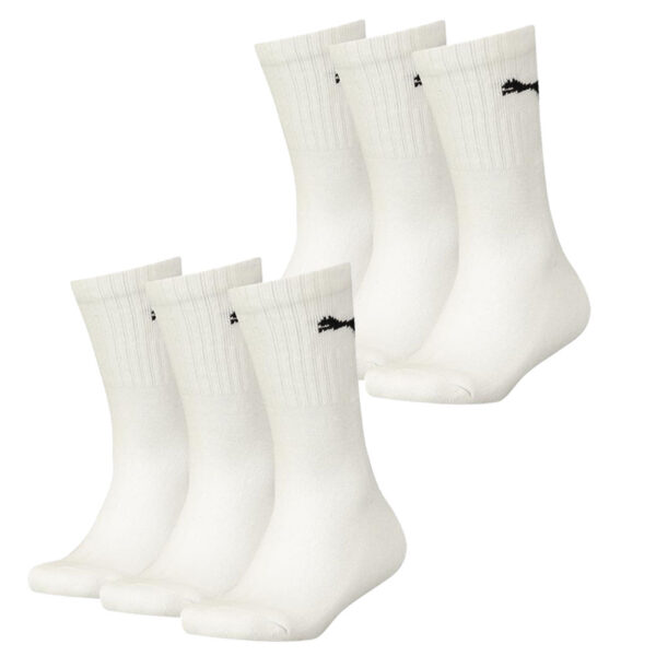 Puma sokken Sport wit 6-pack-39-42