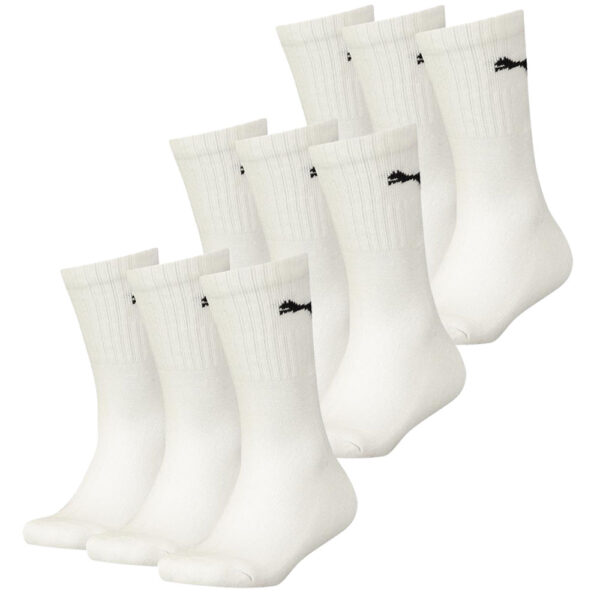 Puma Sportsokken wit 9-pack-43-46