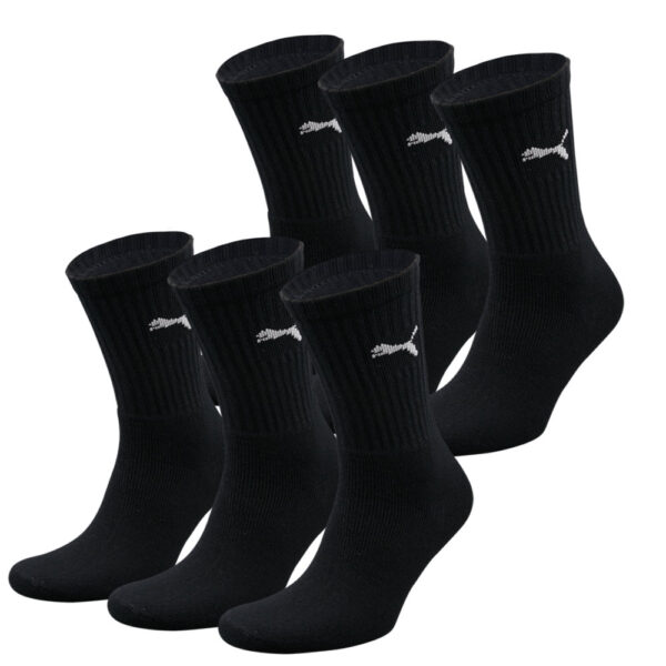 Puma sokken Sport zwart 6-pack-39/42