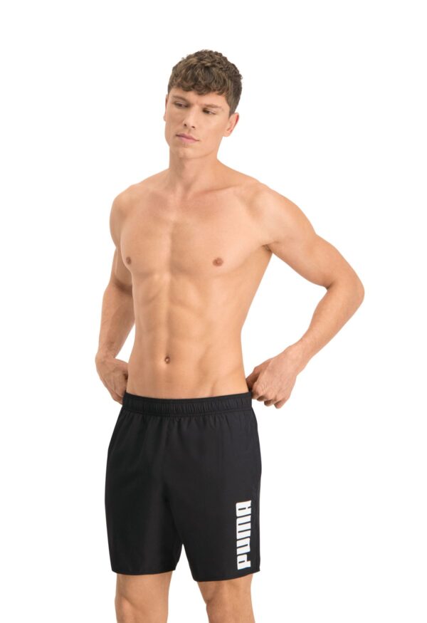 Puma Zwembroek Heren Mid Shorts Zwart-XXL