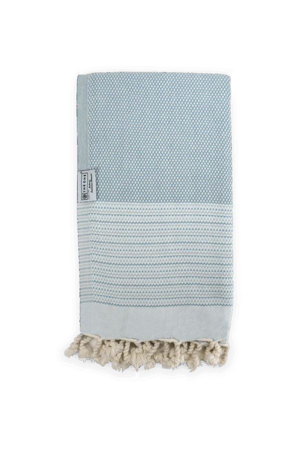 The One Towelling Hamam Exclusive Spring Green Pearl Blue