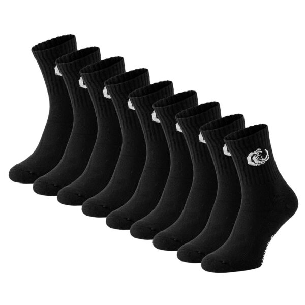 Vinnie-G Sportsokken 9-pack Zwart-35/38