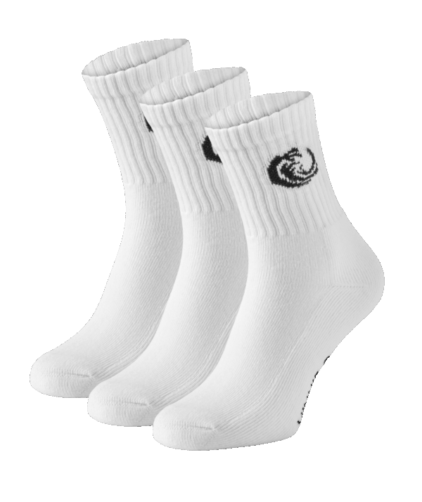 Vinnie-G Sportsokken 3-pack Wit-47/49