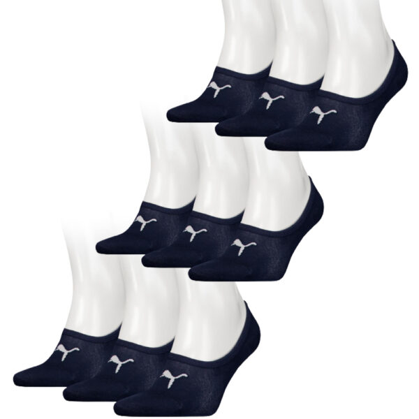 Puma Footies 9-pack Unisex Navy-35/38
