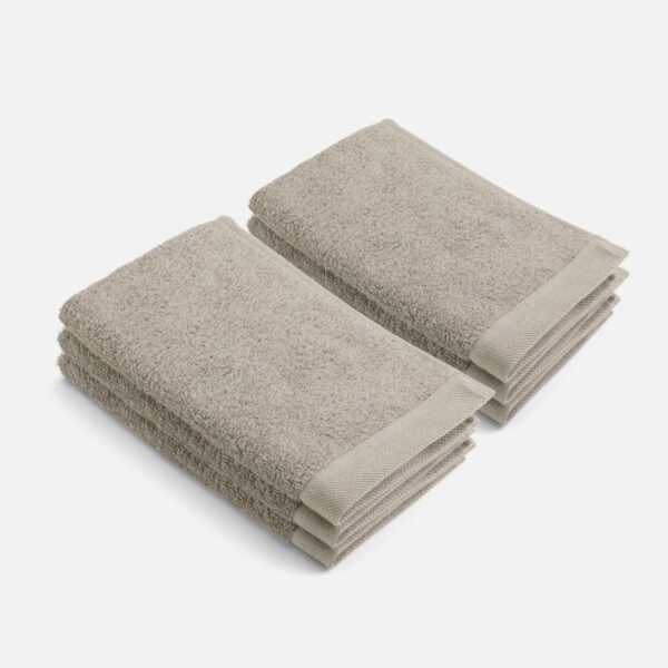 Walra Remade Cotton Gastendoekje 30 x 50 cm 550 gram Taupe - 6 stuks