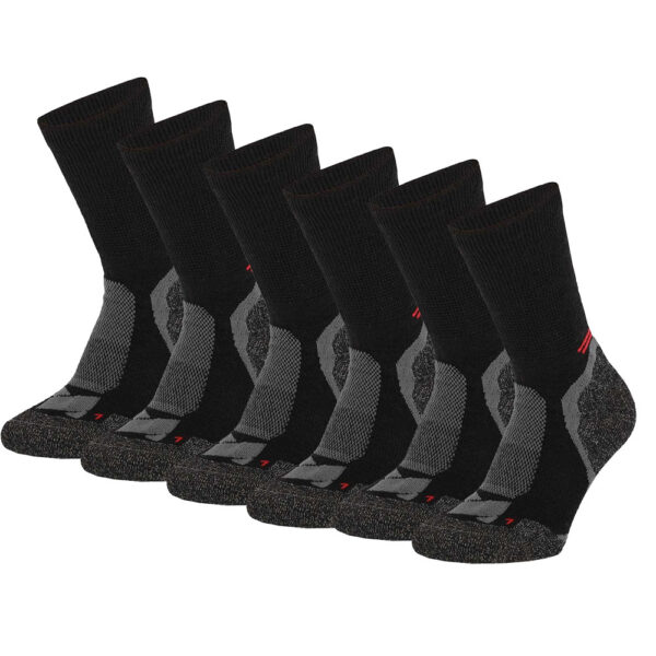 Xtreme Hiking Sokken Wol 6-pack Multi Black-45/47