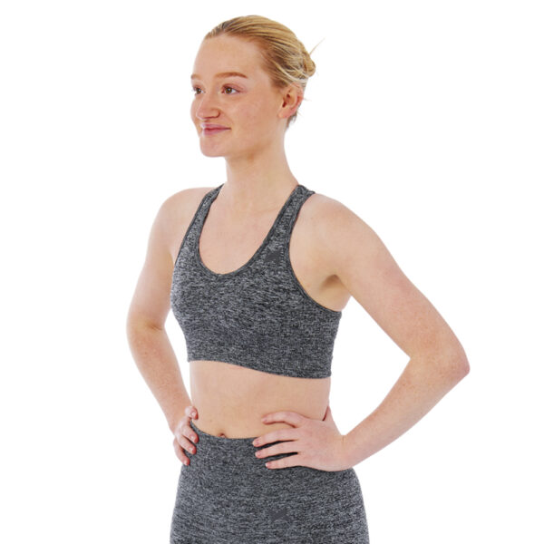 Xtreme Sportswear Sporttop Dames Antraciet Melange-XL