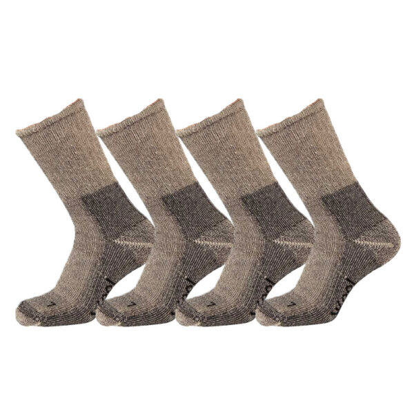 Xtreme Trekking Sokken Thermal Medium 4-pack Grey Mouliner-45/47
